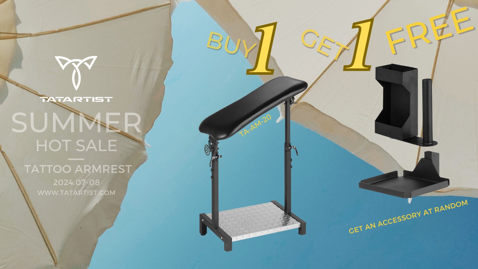 TATARTIST XL hand rest summer discount