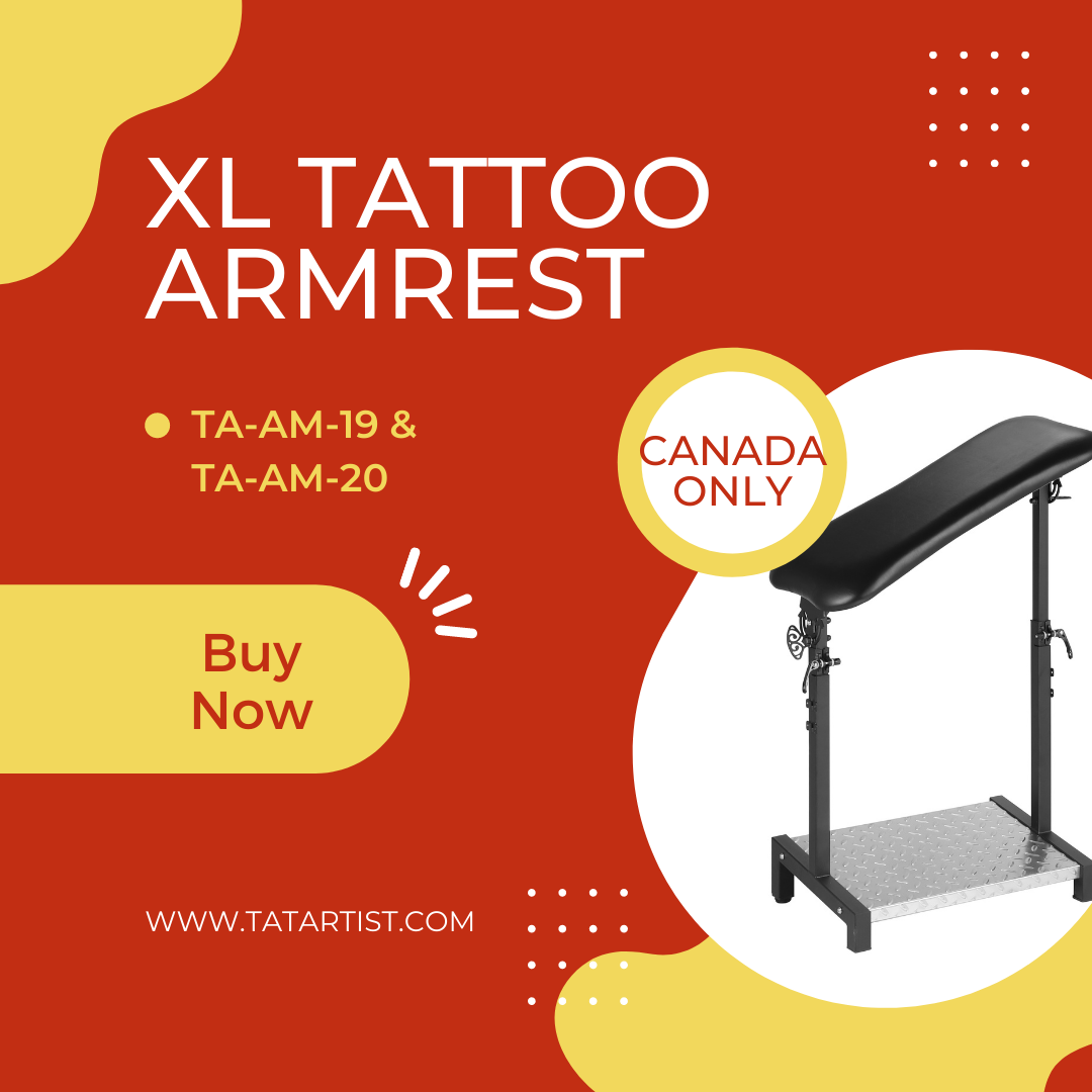 Canadian Tattoo XL Hand Rest In Stock