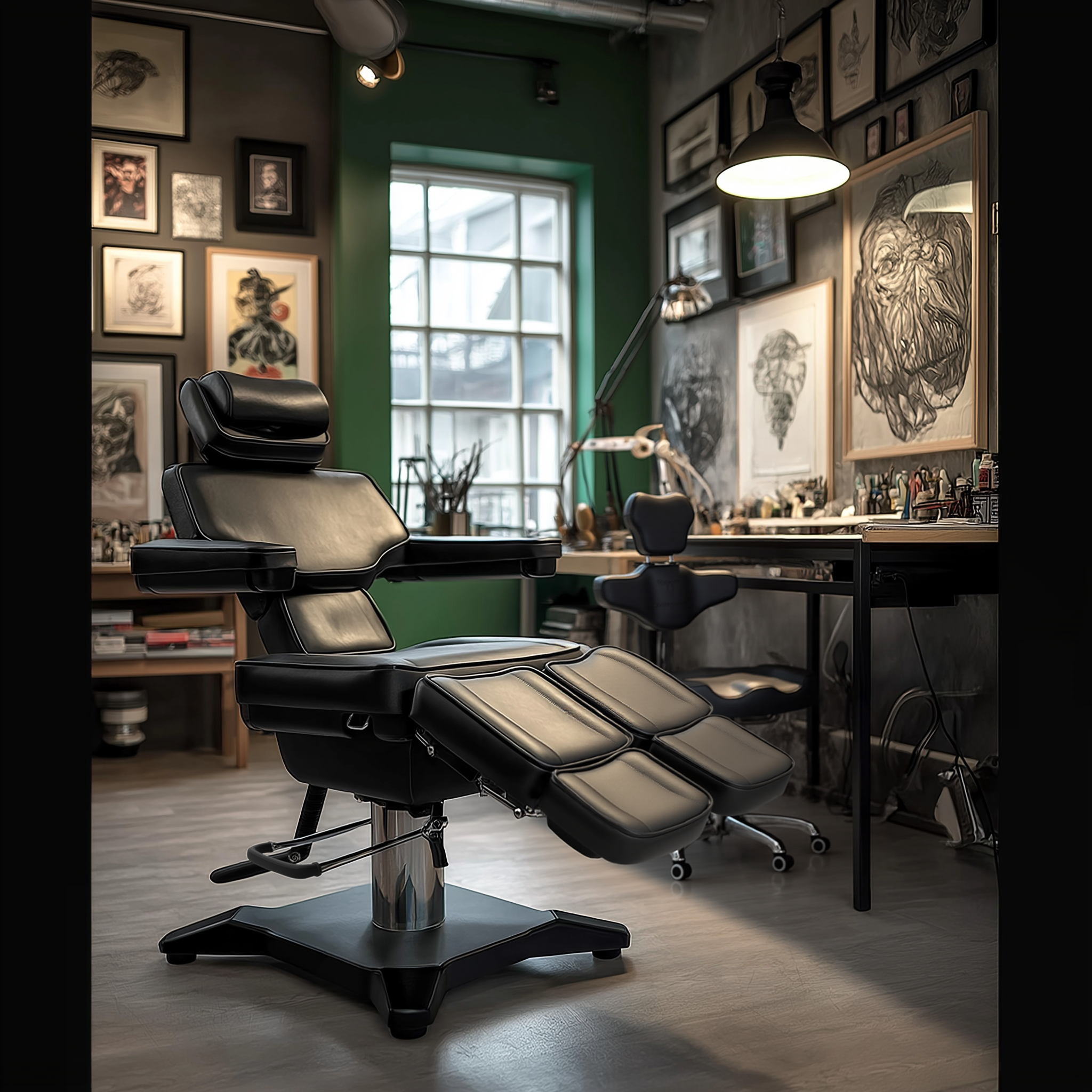 TatArtist Hydraulic Tattoo Client Chair That Elevates Your Studio