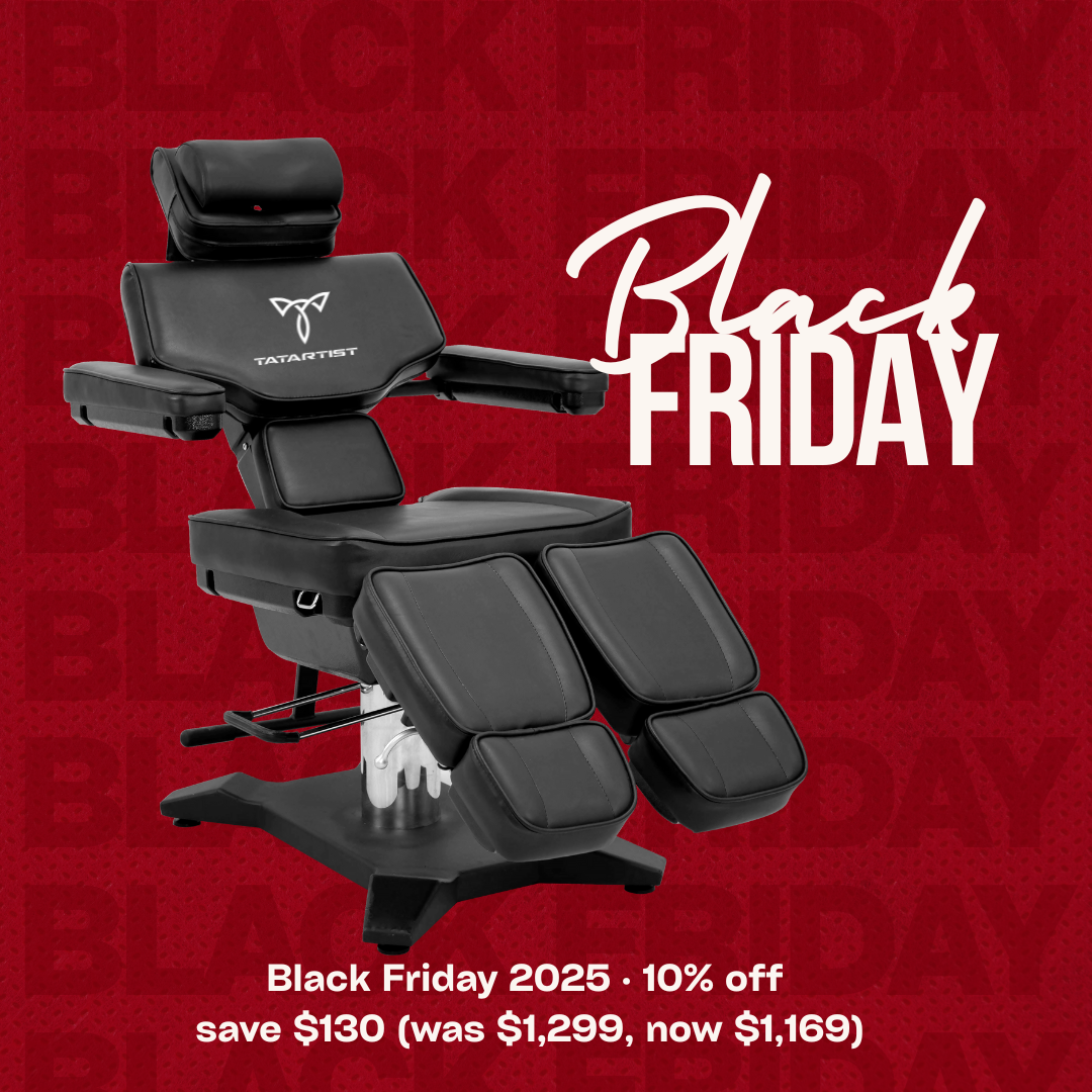 Black Friday 2025: The Only Week I’d Buy a Premium Tattoo Client Chair