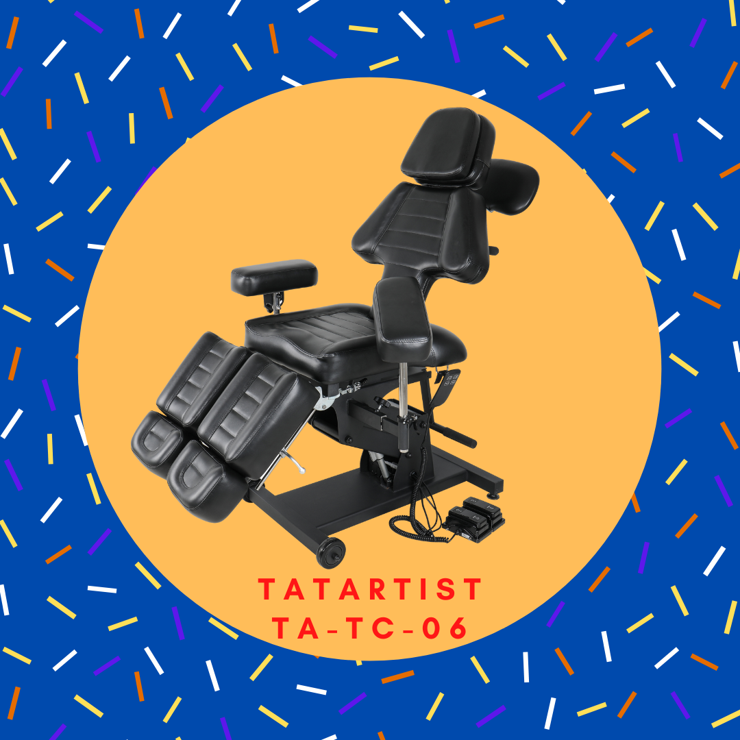 TATARTIST Electric Tattoo Client Chair 9 Major Functions