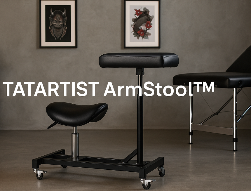 ArmStool™: The Two-in-One Tattoo Workhorse Every Artist Deserves in 2025