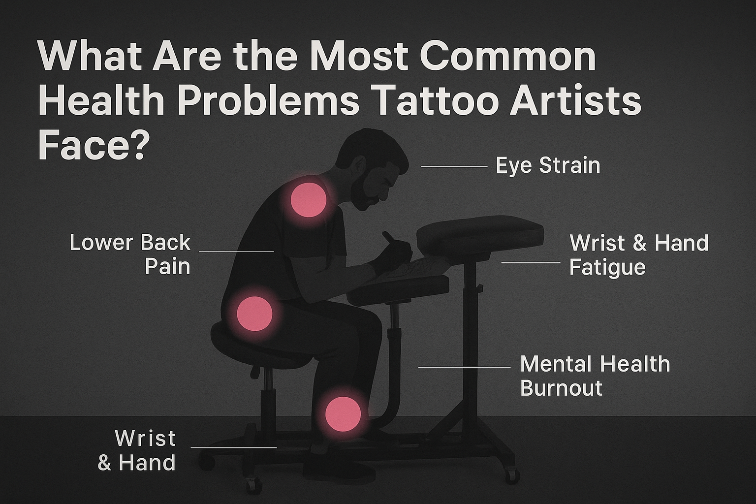 What Are the Most Common Health Problems Tattoo Artists Face?