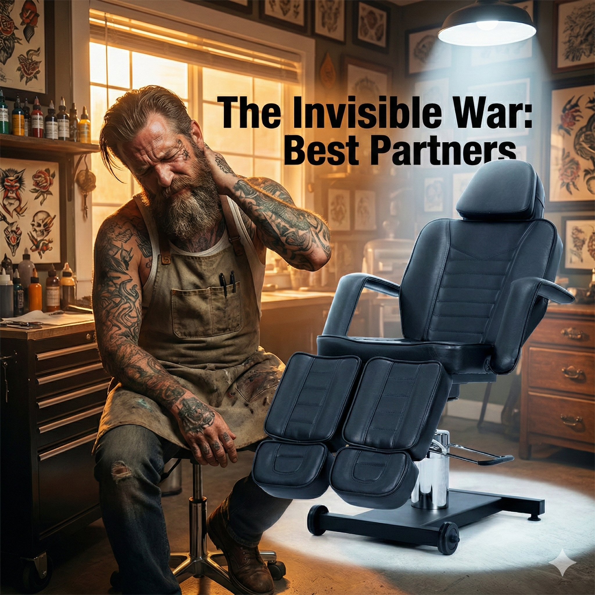 Professional Tattoo Chair Ergonomics: Beyond the Ink