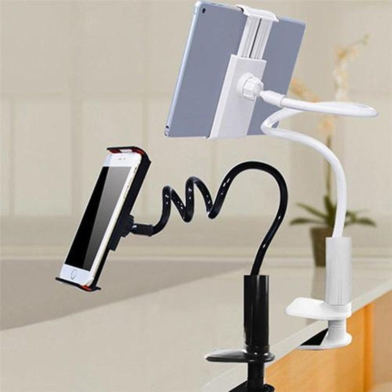 Hands-Free Mobile Stand for Tattoo Studios – Spiral Base, 360° Adjustable Arm