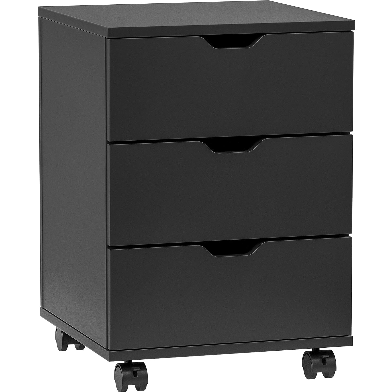 【USA】Rolling Tattoo Supply Cabinet, 3-Drawer Locking Casters (Black)