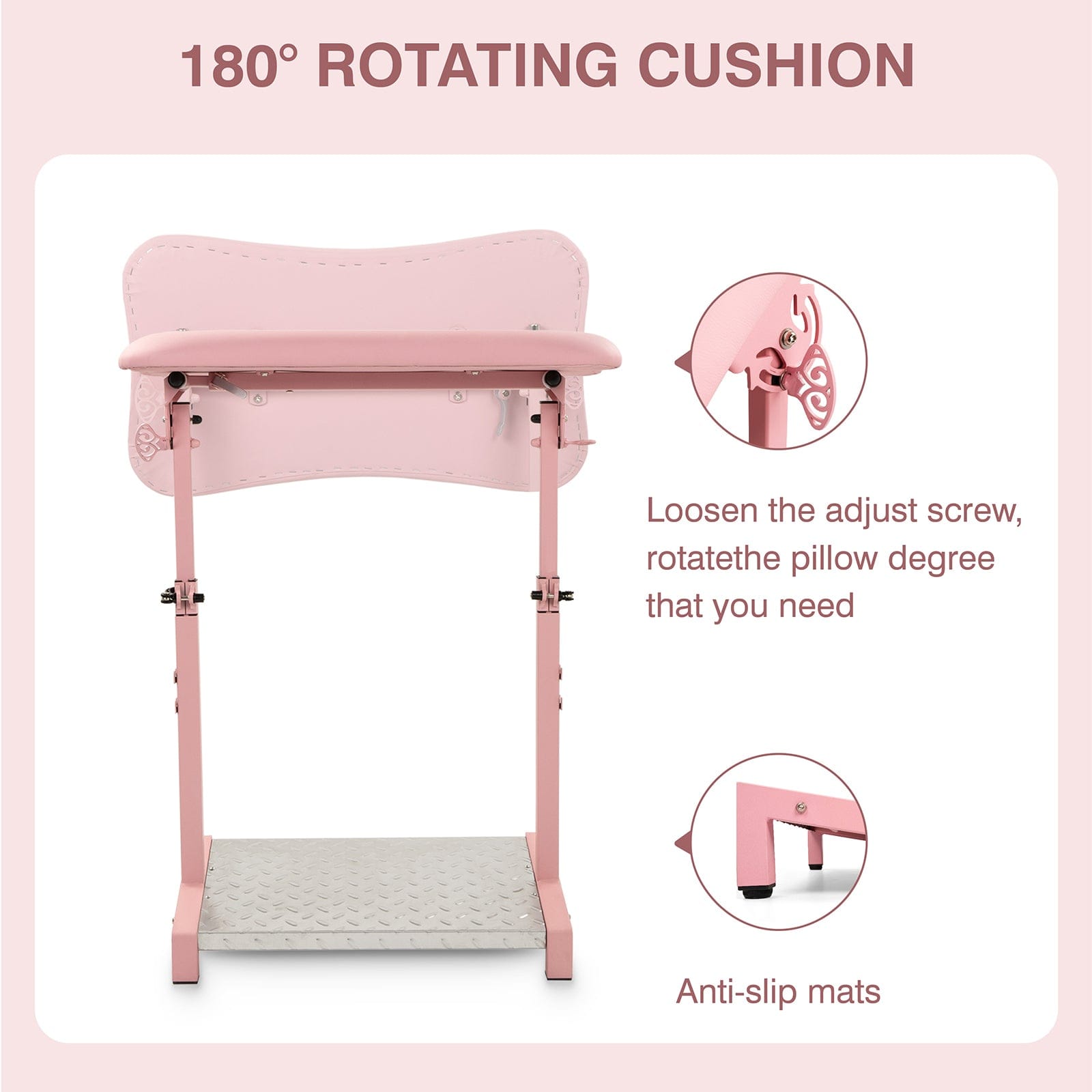 【USA】Pink Tattoo XL Hand Rest for Tattoo Studio