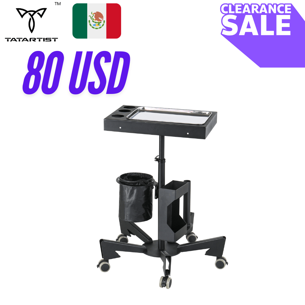 【Mexico】Tattoo Mobile Workstation Tray Stand TA-WS-17
