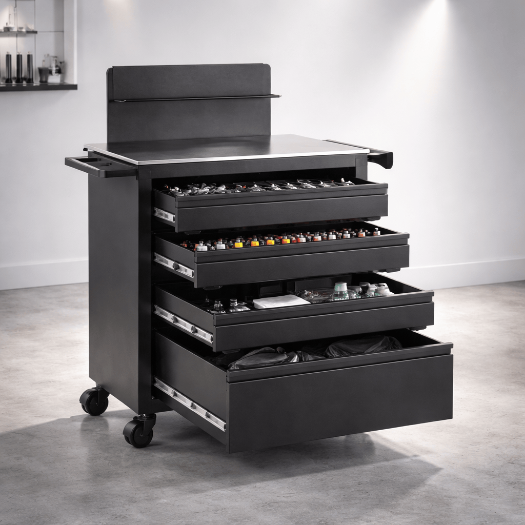 【CA】Tattoo Workstation Tool Cabinet With Drawers TA-WS-03