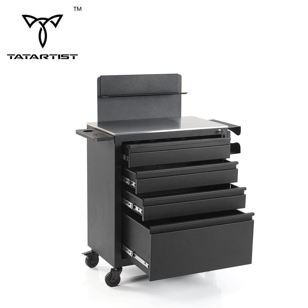 【USA】Tattoo Workstation Tool Cabinet With Drawers TA-WS-03