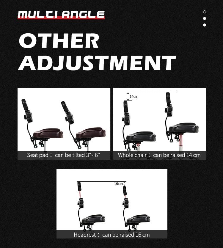 【USA】Hydraulic Adjustable Tattoo Artist Chair TA-AC-03