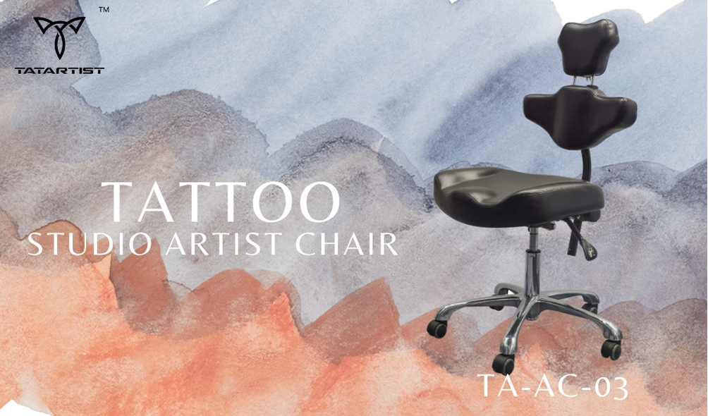 TA-AC-03 TatArtist Tattoo Artist Chair Operation Display Video