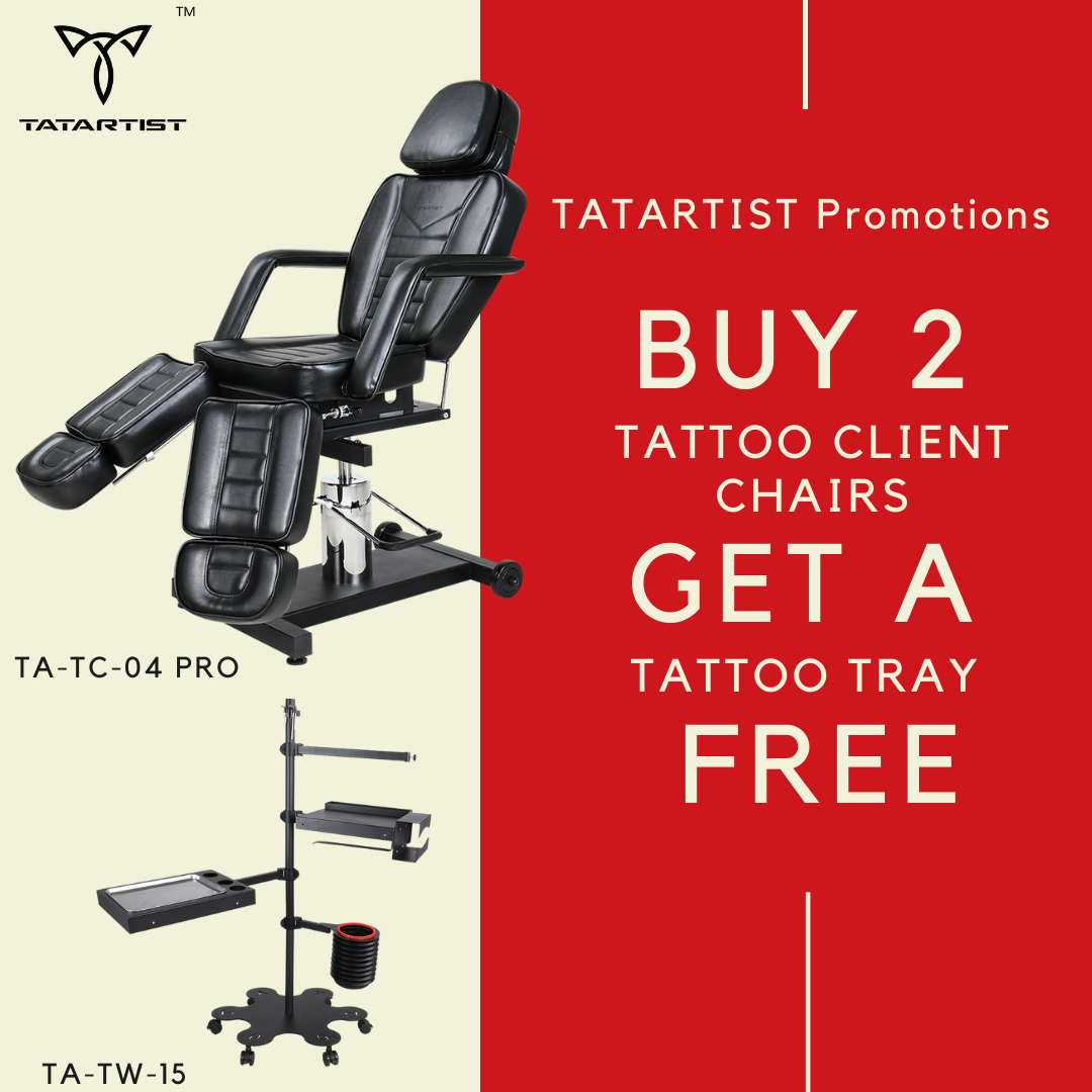 Buy 2 client chairs get a tattoo tray free