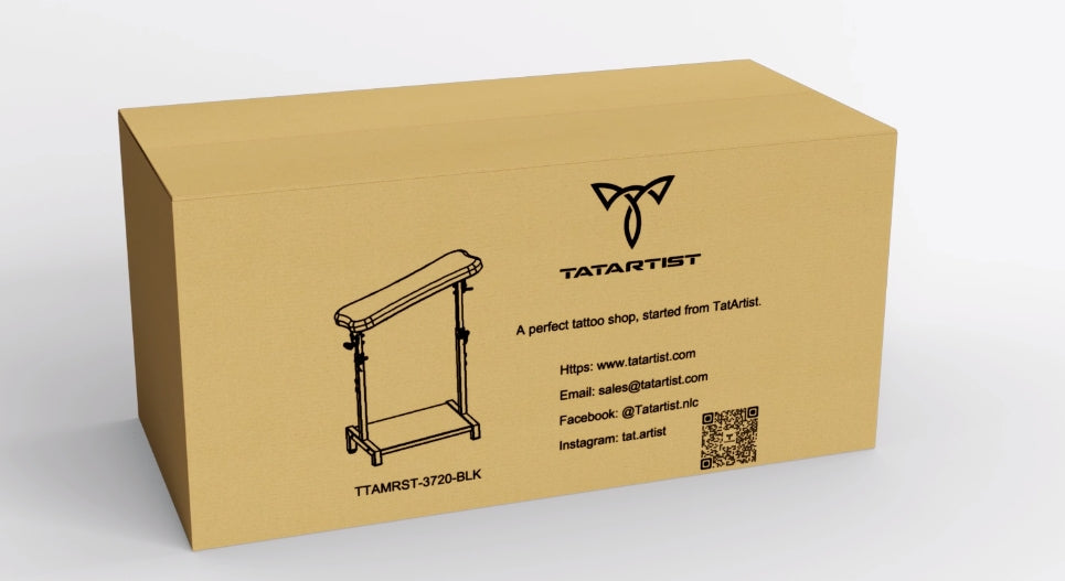 TATARTIST TA-AM-20 XL Tattoo Armrest Installation Tutorial