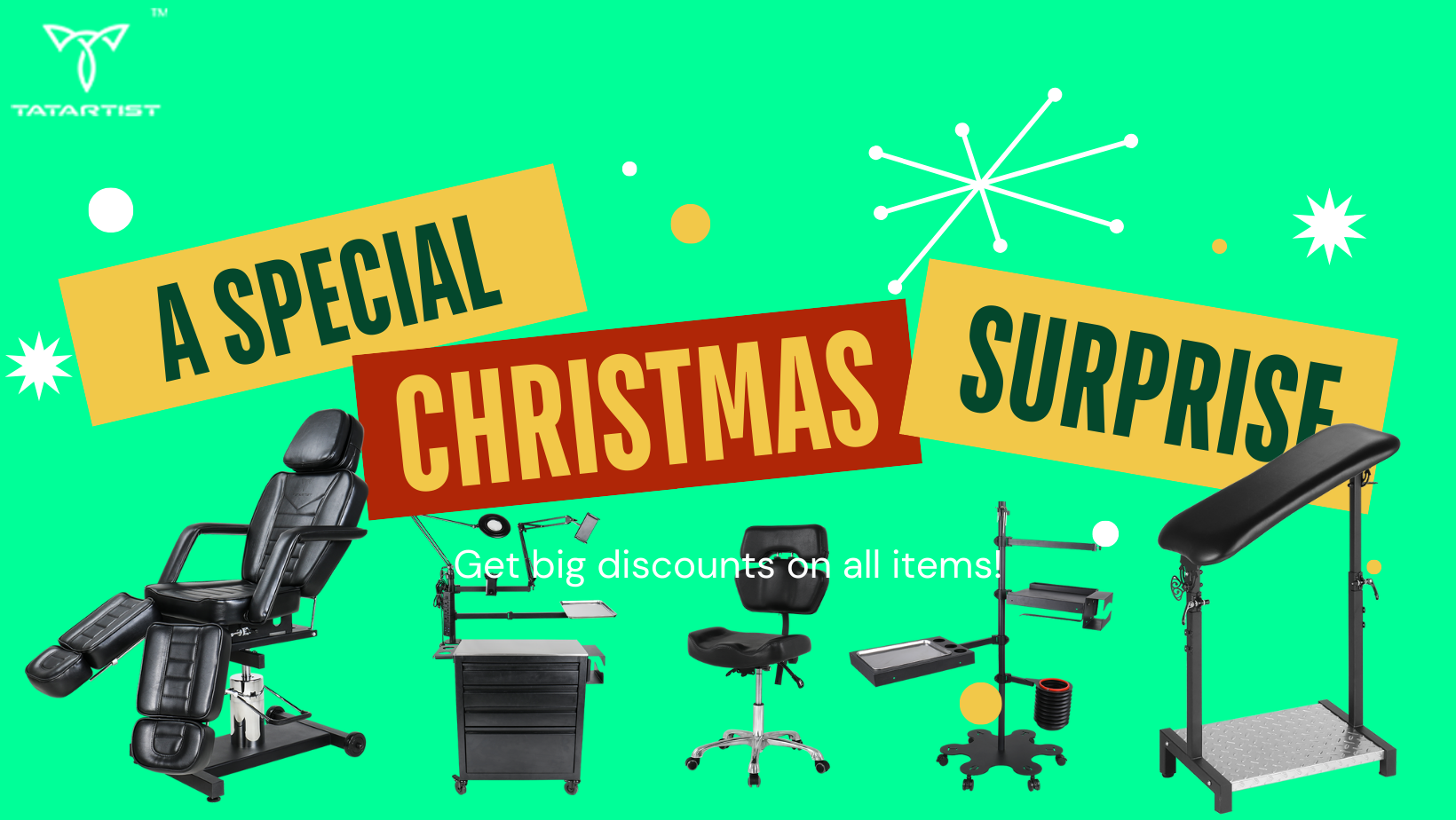 Christmas Tattoo Furniture Promotions