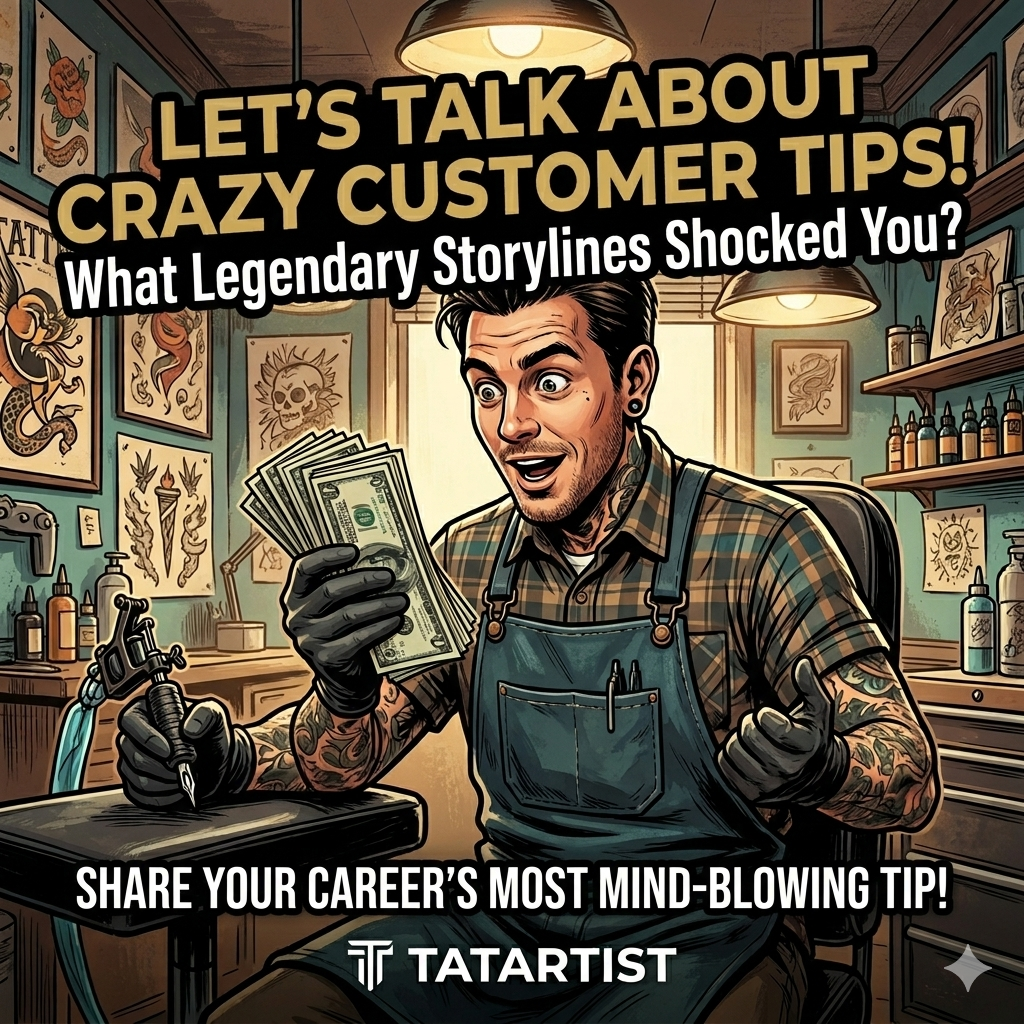 The Psychology of Massive Tattoo Tips: What Are Clients Actually Paying For?