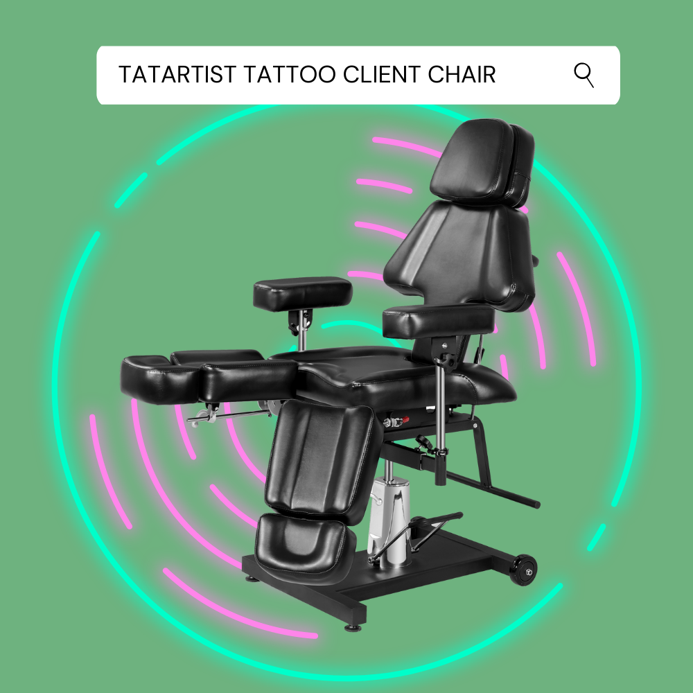 The last tattoo chair in the Canadian warehouse