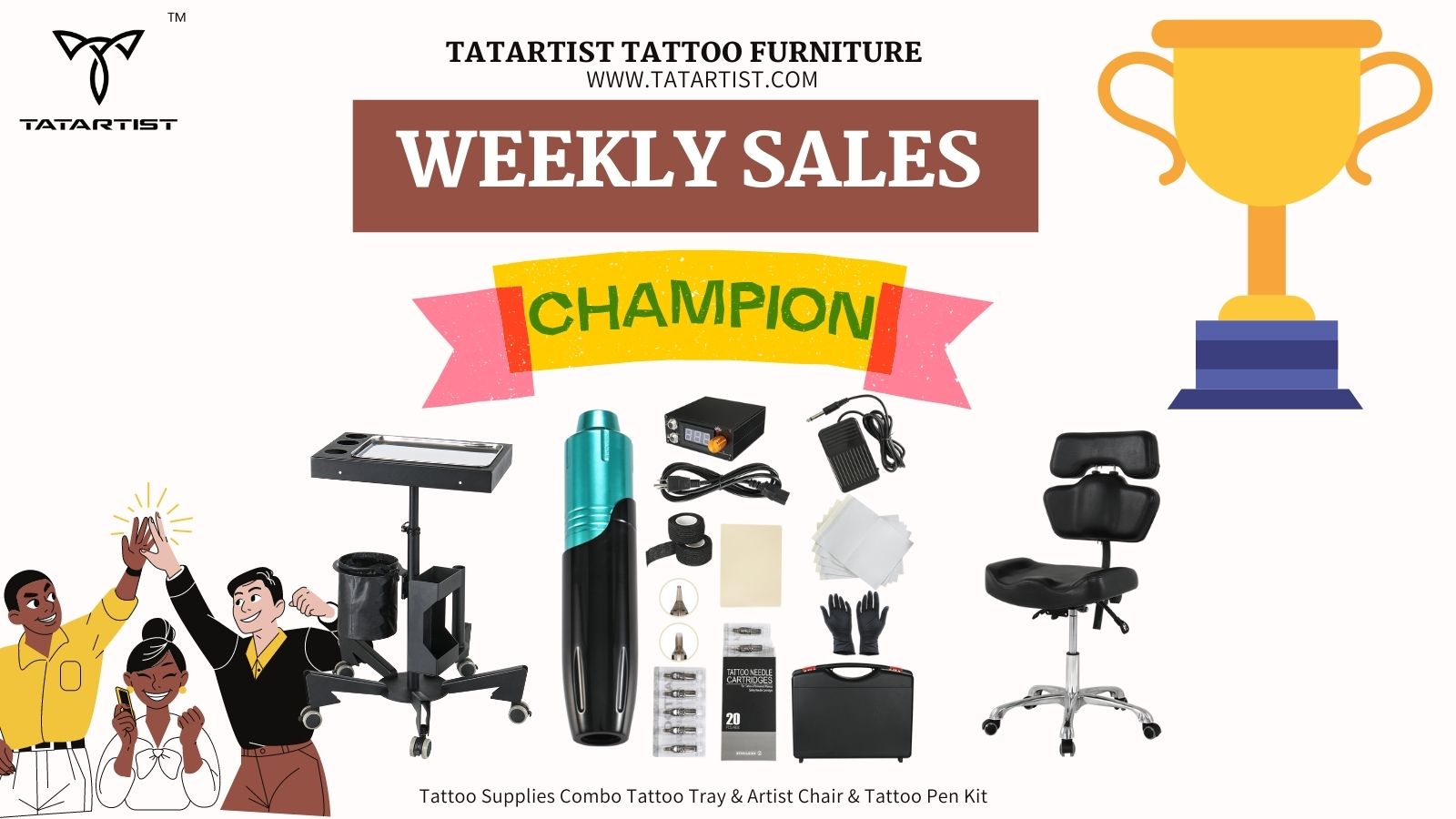 TATARTIST Weekly Sales Champion - Tattoo Combo