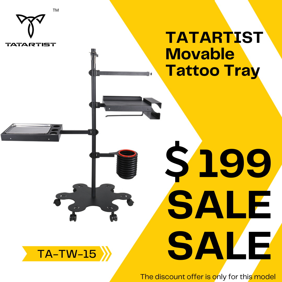 Explosive Tattoo Mobile Tool Cart-Last 4 Pieces