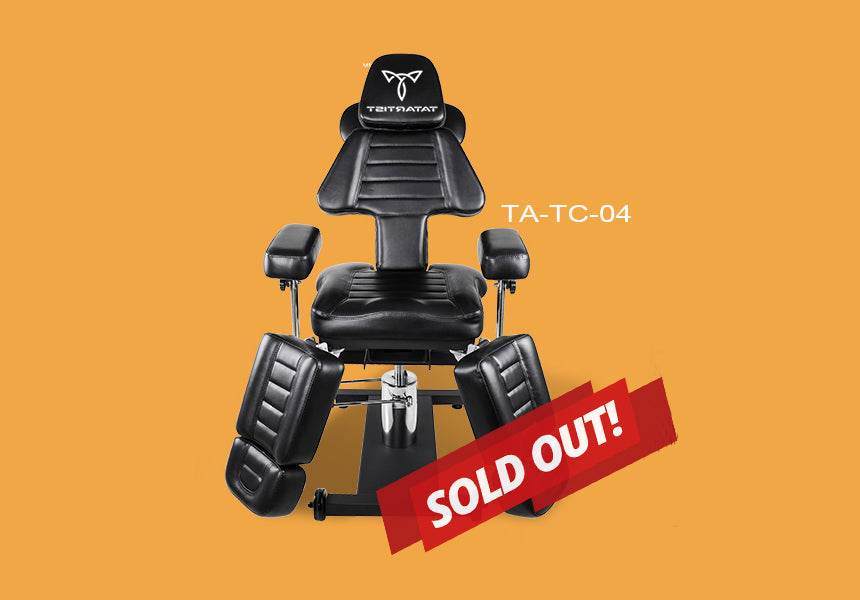 TA-TC-04 Tattoo Client Chair Sold Out Notice