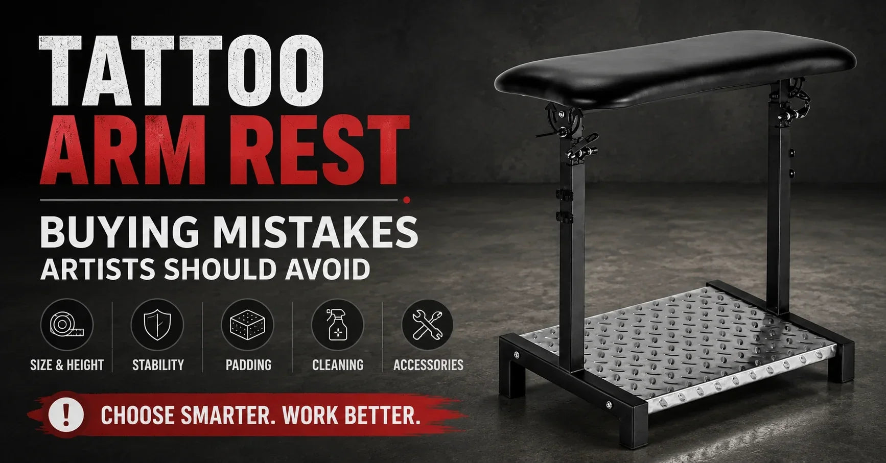 Tattoo Arm Rest Buying Mistakes Artists Should Avoid
