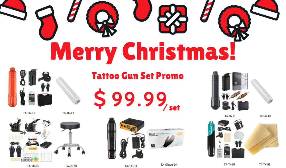 TatArtist-Christmas Solong Tattoo Gun Set Promotion