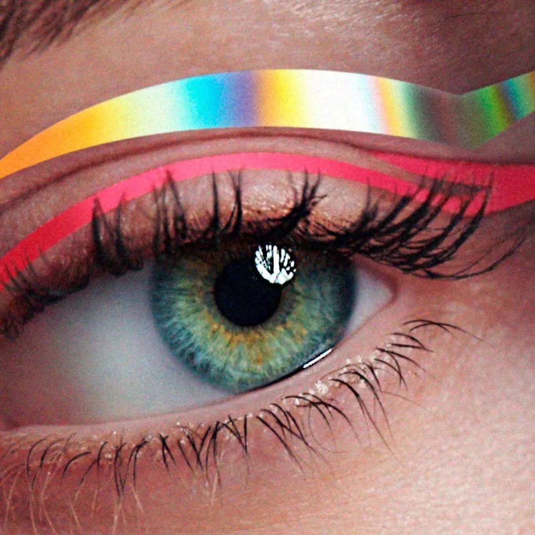 The latest trend tattoo items - fluorescent eyeliner tattoo stickers