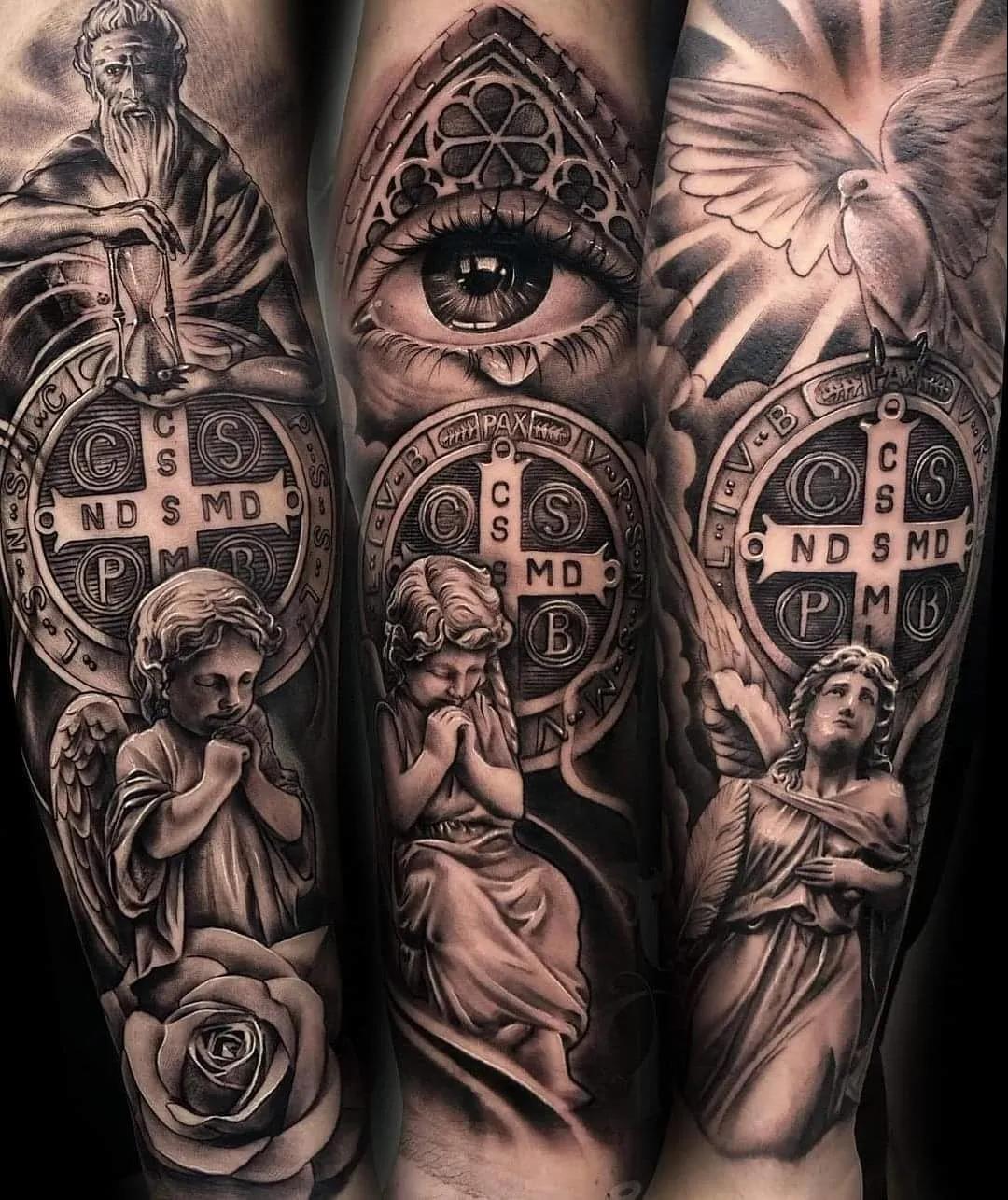 Black Grey Tattoo Designs