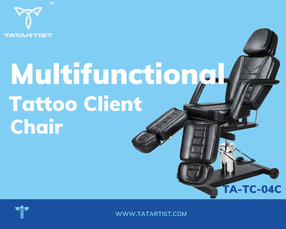 2021 New Tattoo Client Chair Multi-function Adjustment