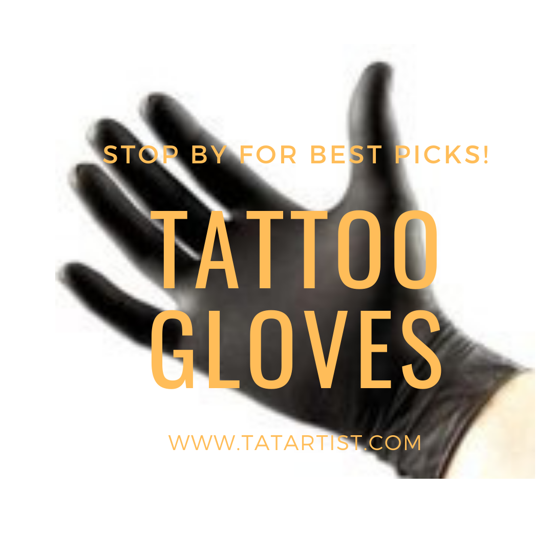 TATARTIST Acrylic and Vinyl Blended Disposable Gloves