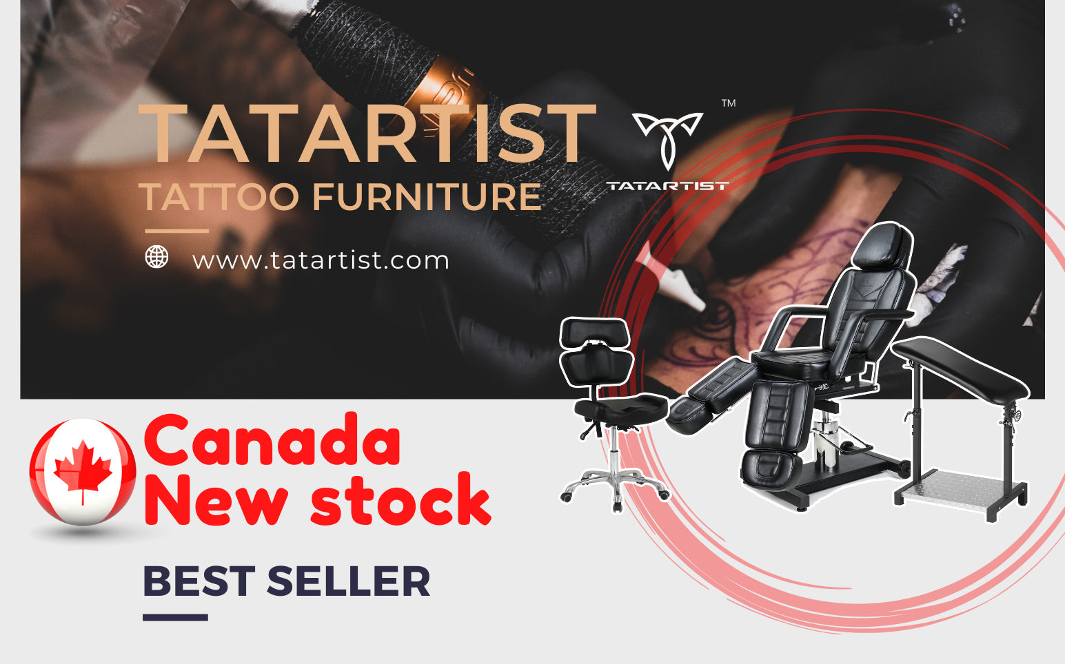 Canadian Tattoo Furniture Now Available