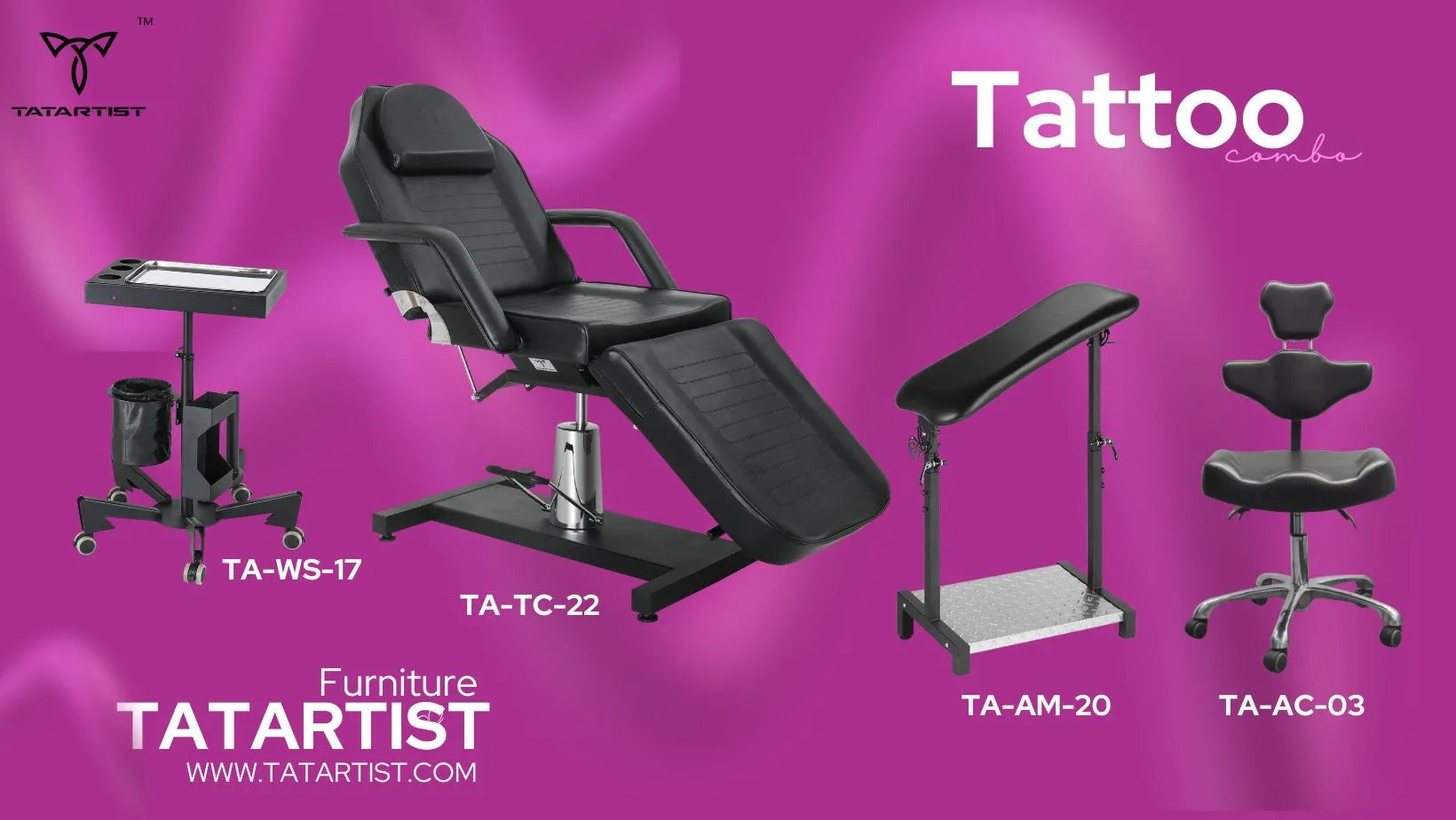 Magical tattoo furniture combo