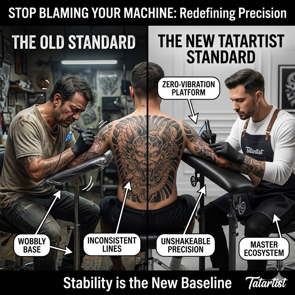Stop Blaming Your Tattoo Machine: Why Stability is the New Precision