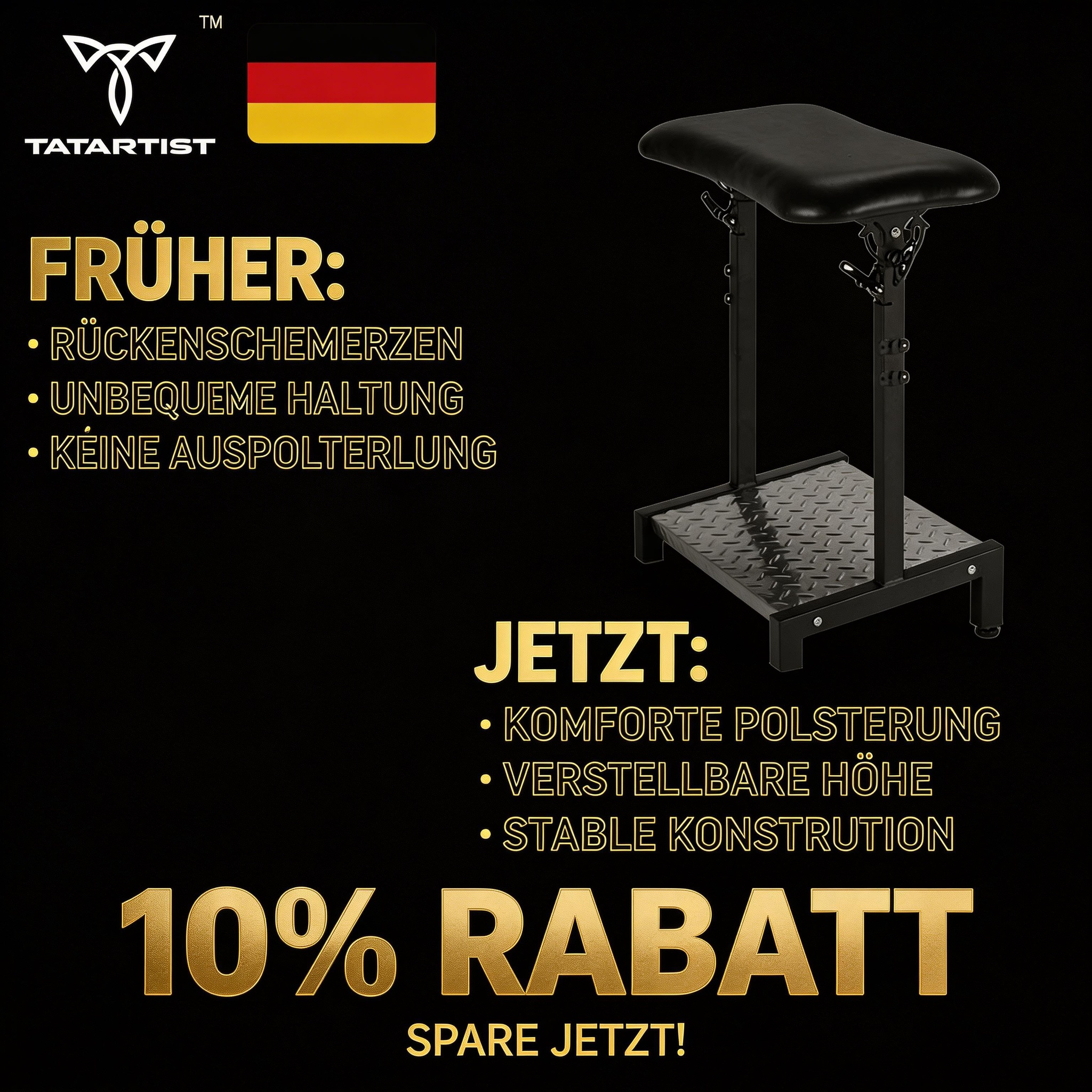 Mehr Komfort, bessere Arbeit: Die TATARTIST XL-Armstütze