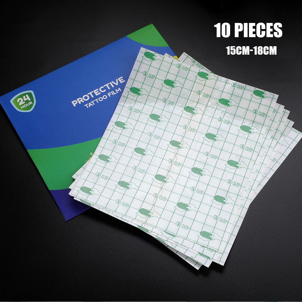 Transparent Tattoo Aftercare Protective Film – 50 Sheets