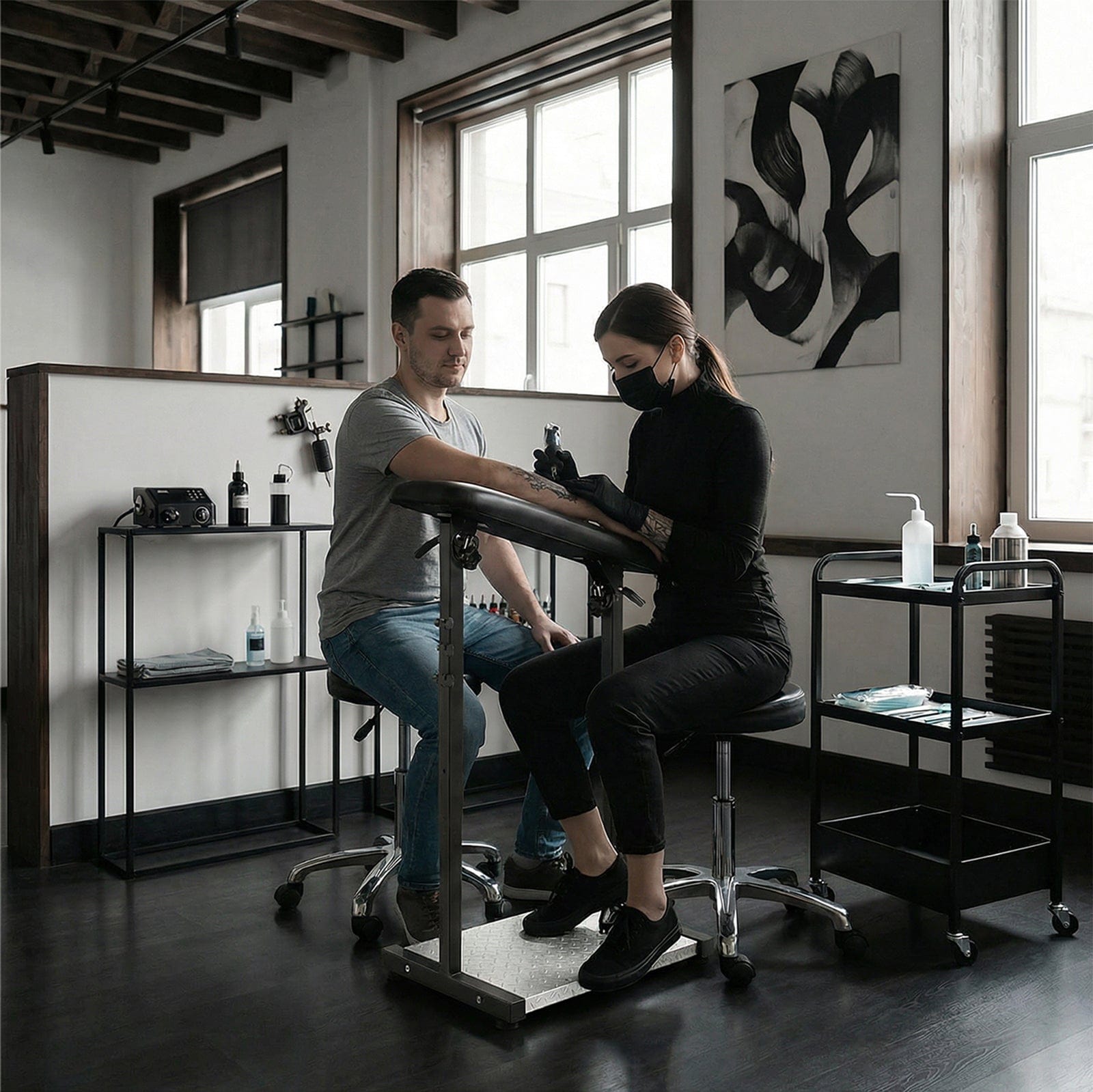 【CA】XL Tattoo Armrest TA-AM-21 Air Rod Adjustment