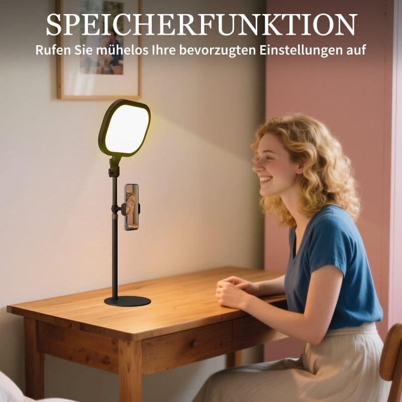 【EU】Tattoo LED-Tischlampe mit Handyhalterung