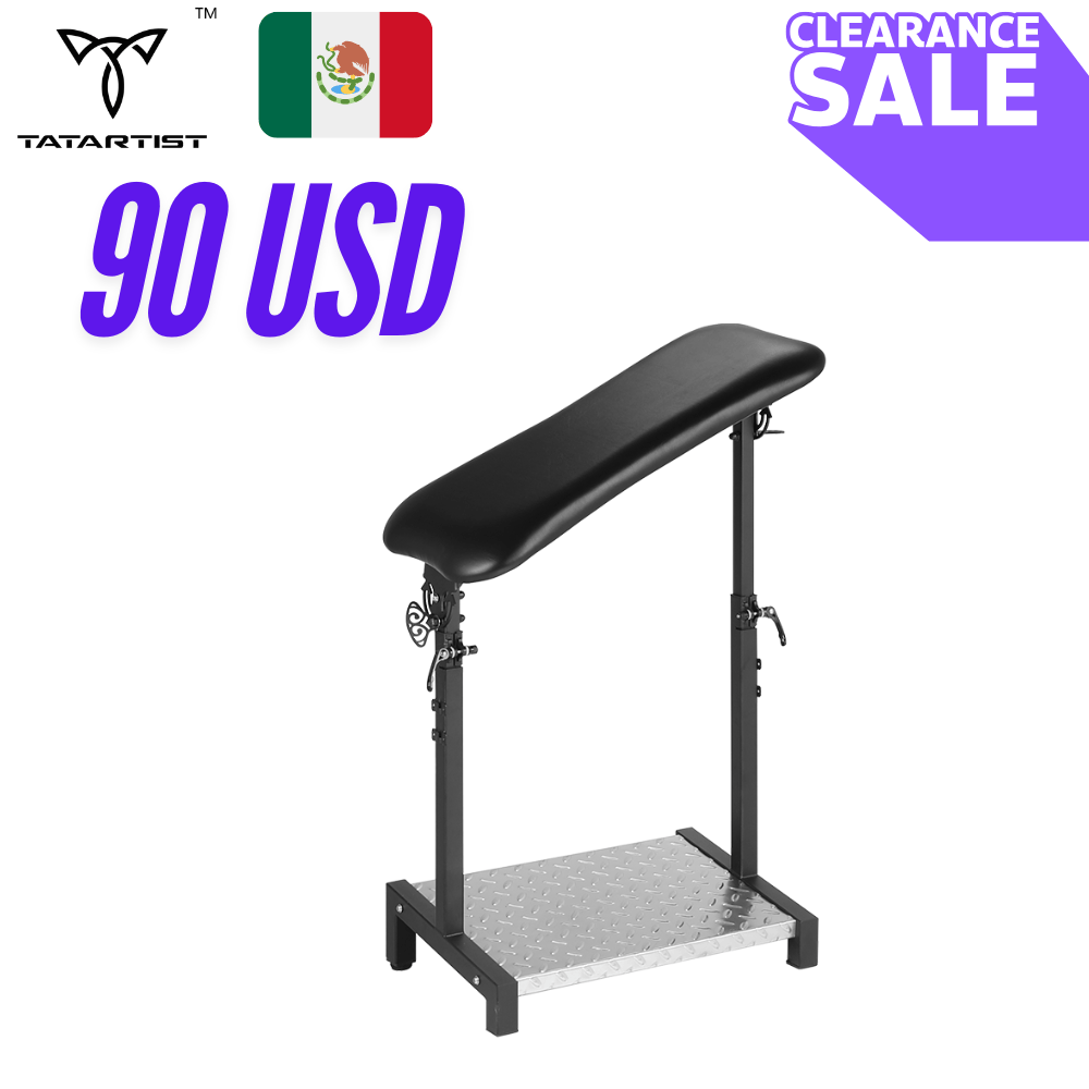 【Mexico】Heavy duty height tilt adjustable tattoo hand rest TA-AM-20