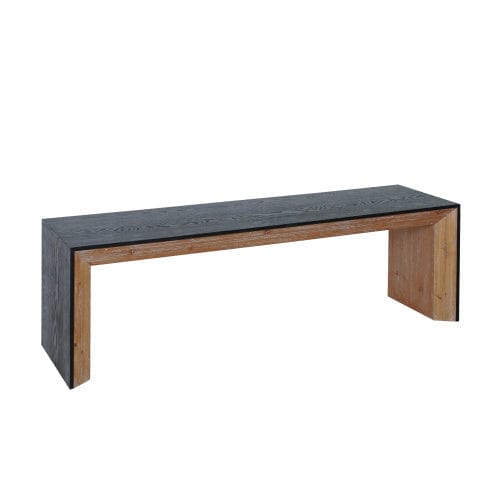 Modern Wooden Bench for Tattoo Studios – Multi-Colored Seating for Waiting Areas, Hallways & Client Zones