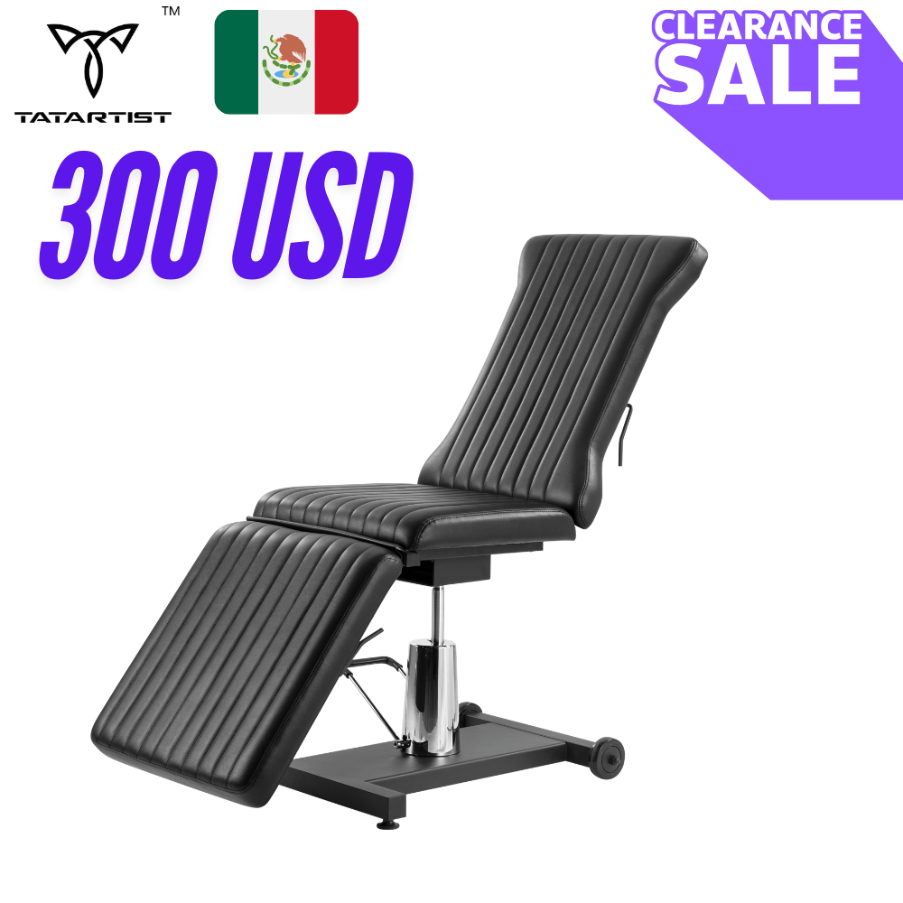 【México】Cama/Silla de Tatuaje Reclinable y Ajustable para Clientes TA-TC-12