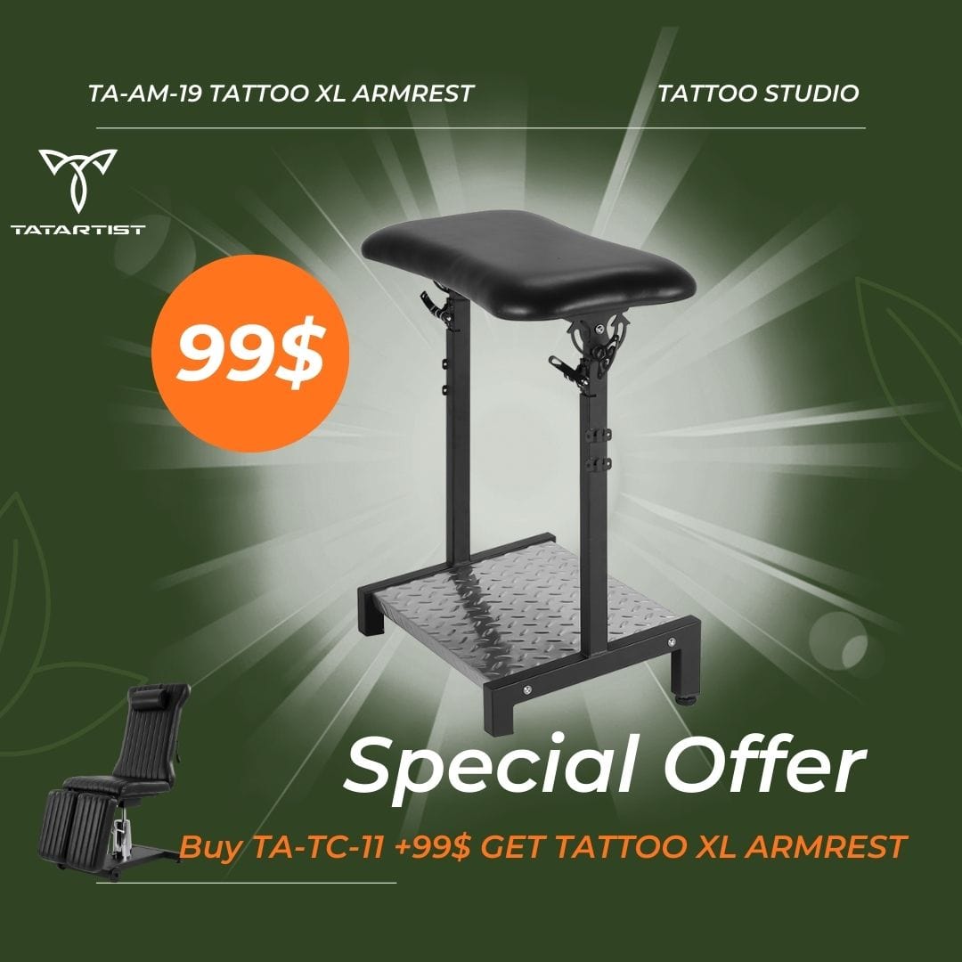 【USA】Brand new hydraulic split leg tattoo client chair TA-TC-11