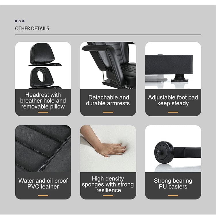 【USA】TA-TC-05 Tattoo Studio Best Hydraulic Client Chai