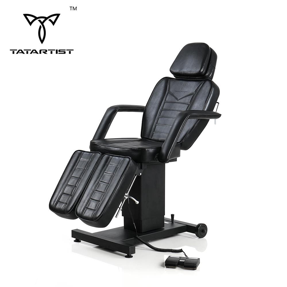 【México】Silla para cliente de tatuaje eléctrica con elevación vertical TOP TA-TC-07