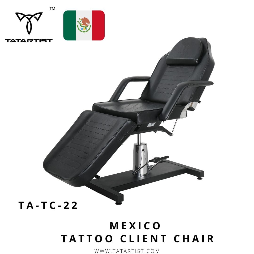 【México】Silla para invitados con perforación hidráulica para tatuajes TA-TC-22