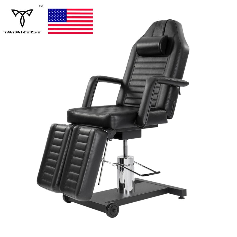 Ajuste hidráulico, silla para cliente de tatuaje de estilo simple TA-TC-22C