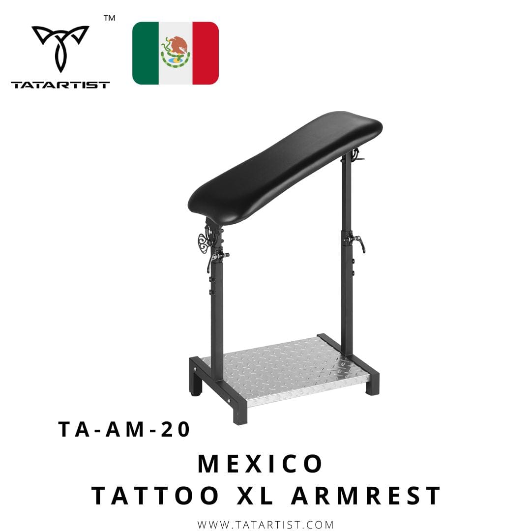 【Mexiko】 Robuste, höhen- und neigungsverstellbare Tattoo-Handauflage TA-AM-20