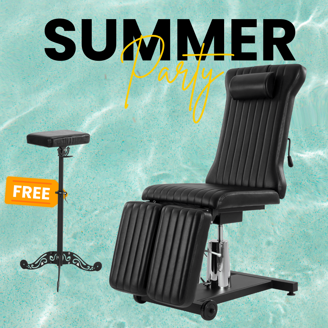 【CA】Multi-functionality adjustable tattoo client chair 360º Rotation TA-TC-11
