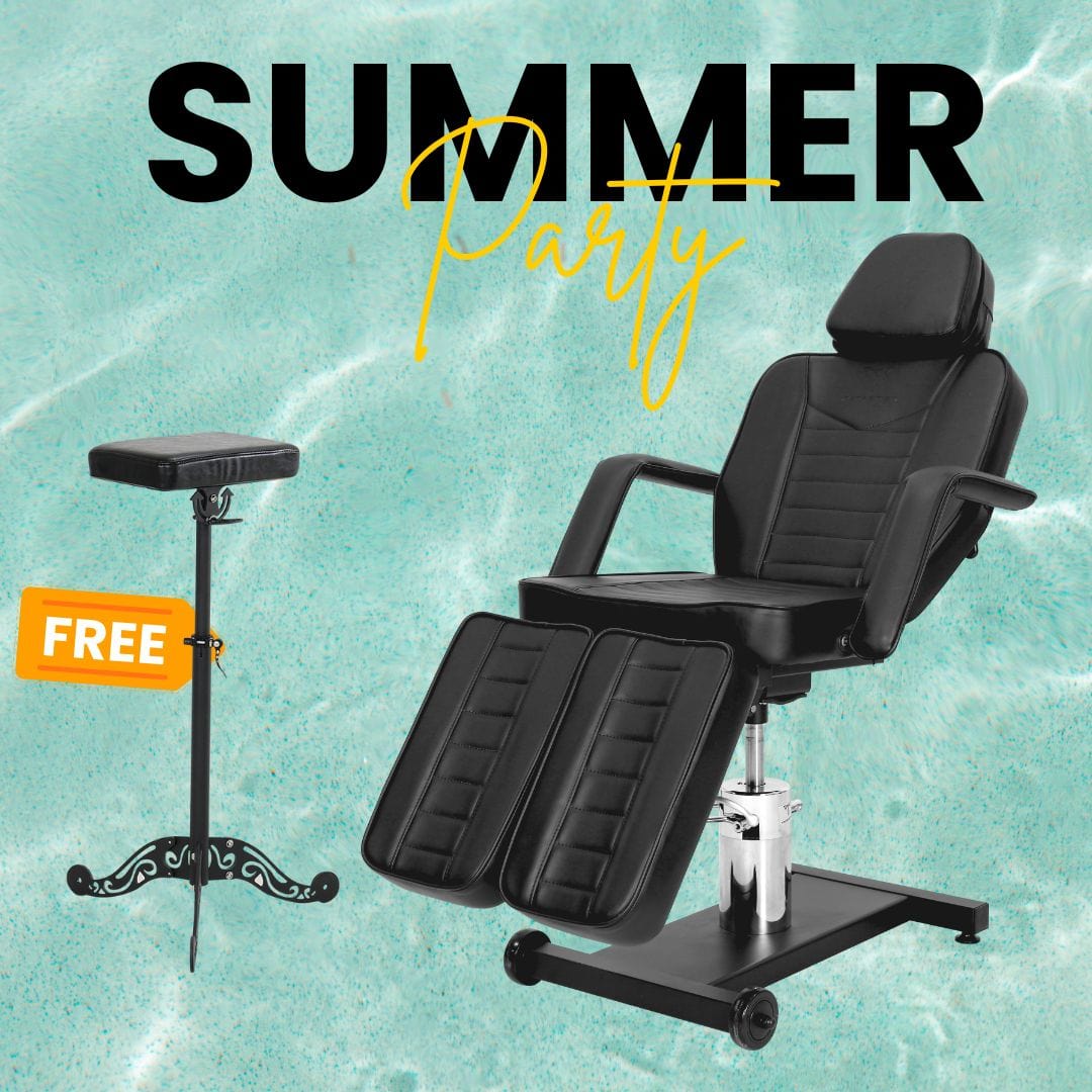 【CA】Hydraulischer Tattoo-Client-Stuhl, Tattoo-Studio-Ausrüstung TA-TC-04 PRO