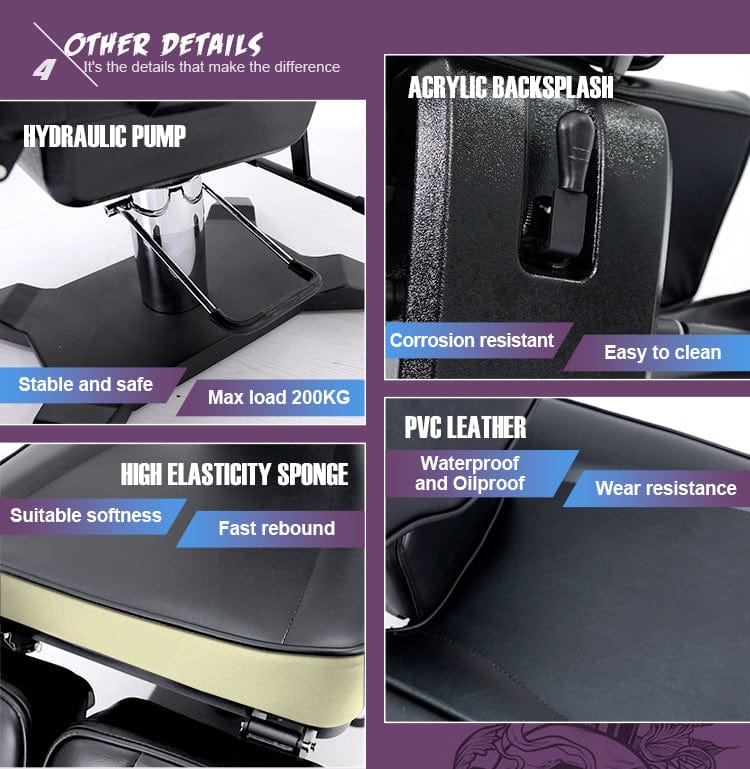 【USA】2024 NEW Tattoo Client Chair TA-TC-604