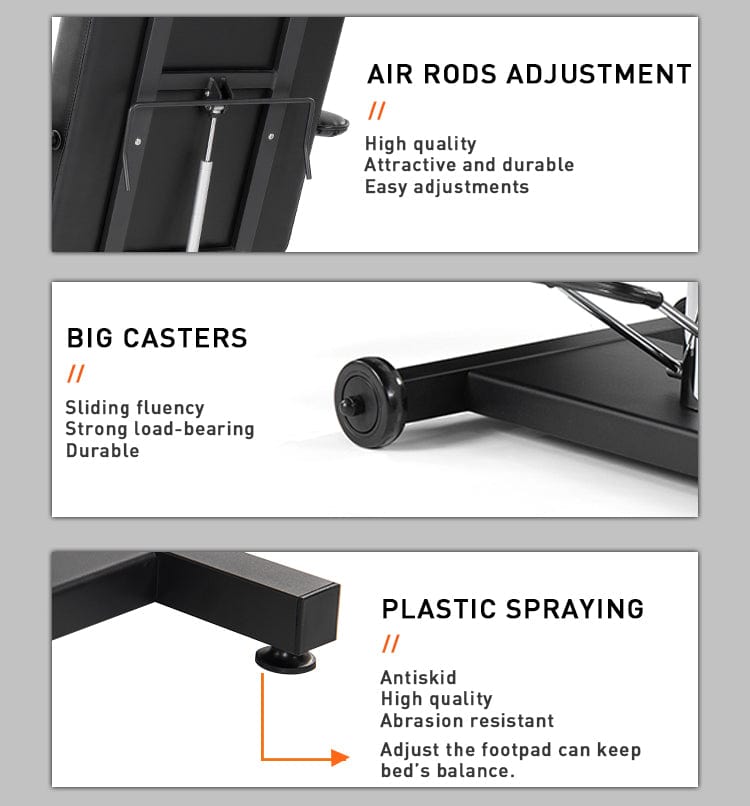 【USA】Hydraulic Adjustment, Simple Style Tattoo Client Chair TA-TC-22C